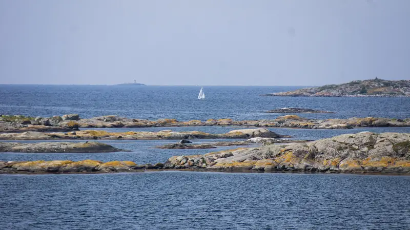 Kobbar och skär utanför Särö Västerskog